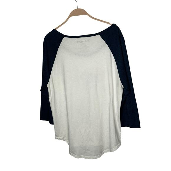 Ariat womens size‎ XXL Raglan style t-shirt Free spirit red white blue Americana - Picture 2 of 3